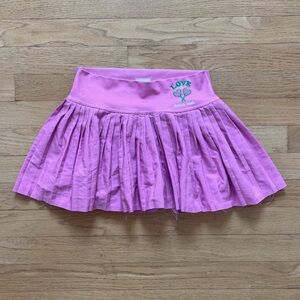 ISCREAM x THEME EUC Pink Pleated Tennis Skirt w/ Built in Shorts